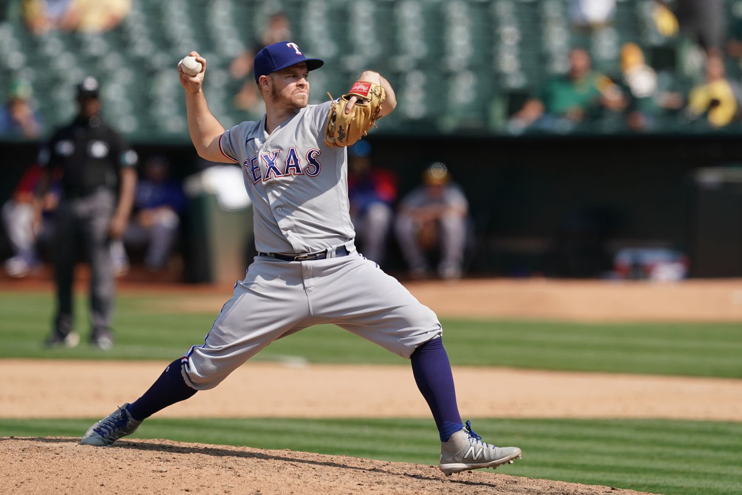 Pitcher throwing an eephus pitch