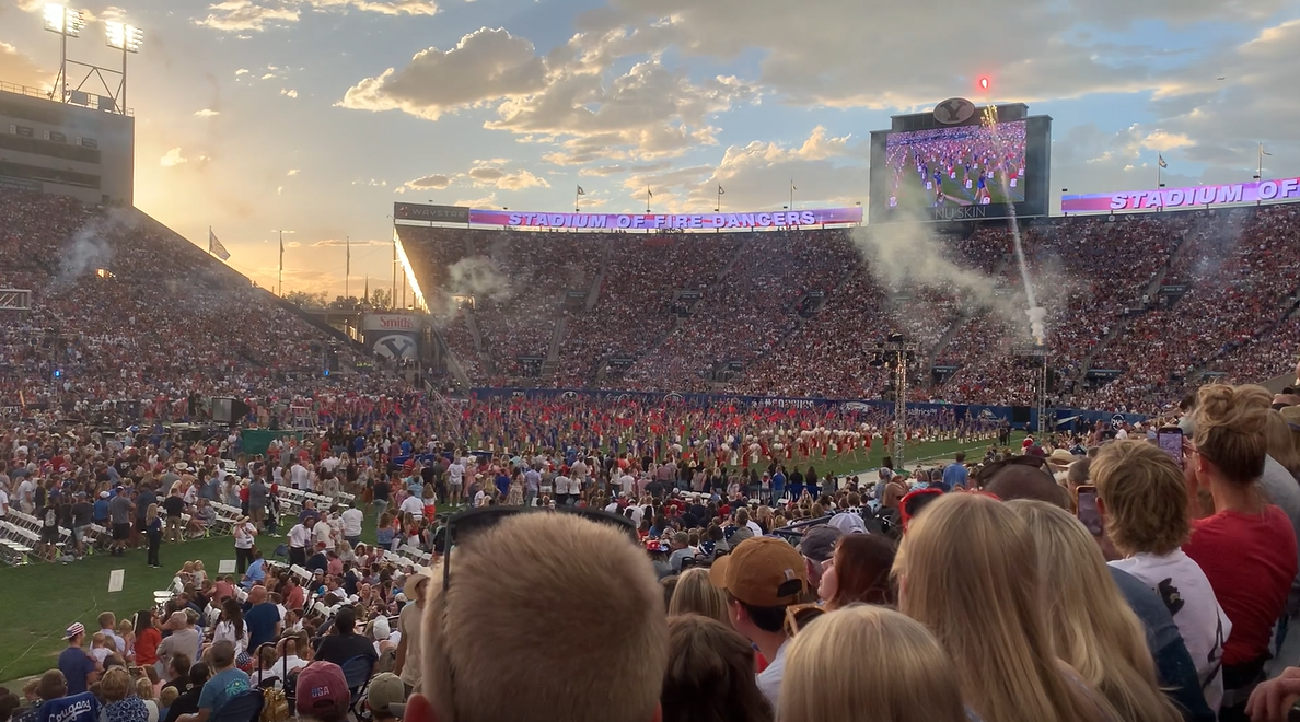 Multiple Injuries as Fourth of July Fireworks Misfire at College Football Stadium Event