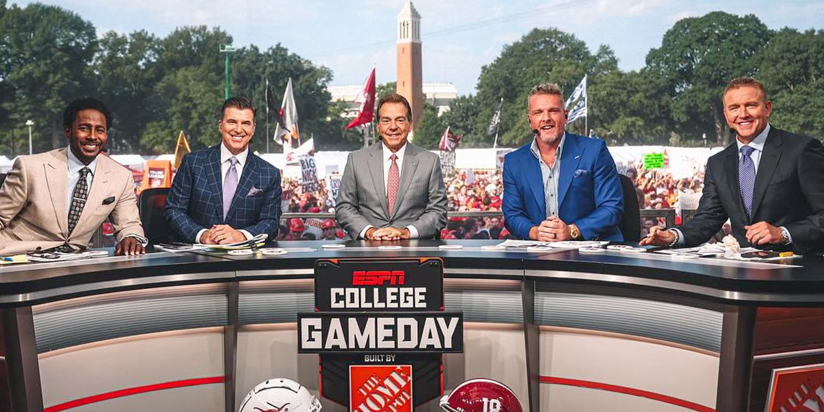 Nick Saban Joins College GameDay, Signaling Lee Corso's Passing of the Torch