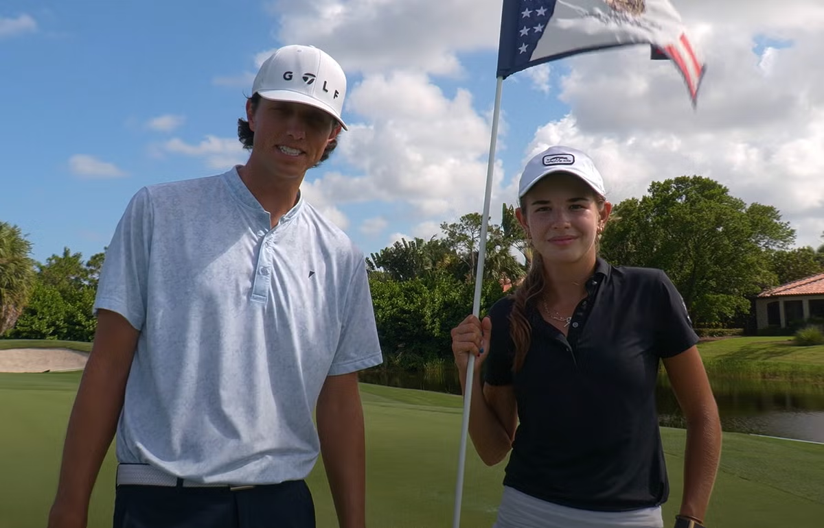 Kai Trump Takes on YouTube Golf Star Grant Horvat in Notable Match