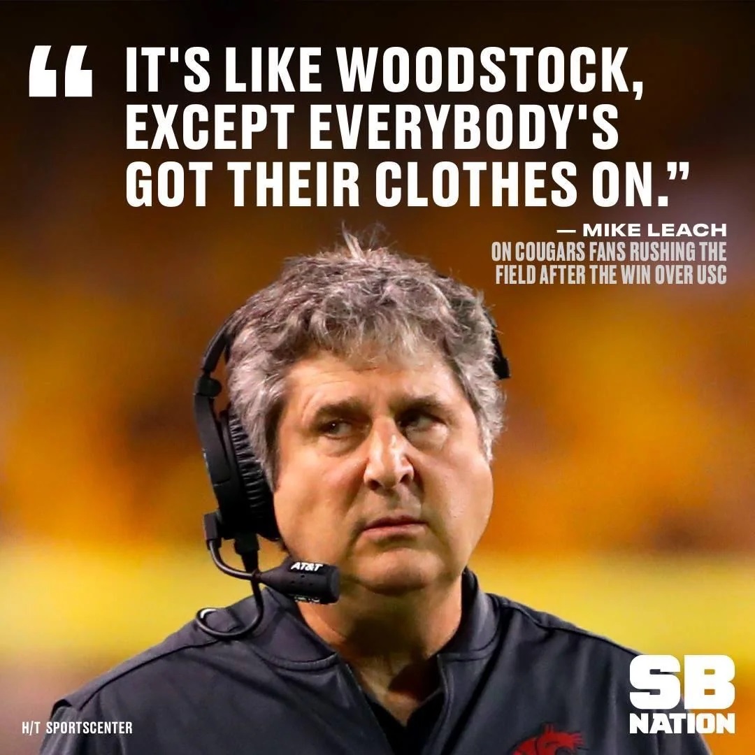 Mike Leach Quote
