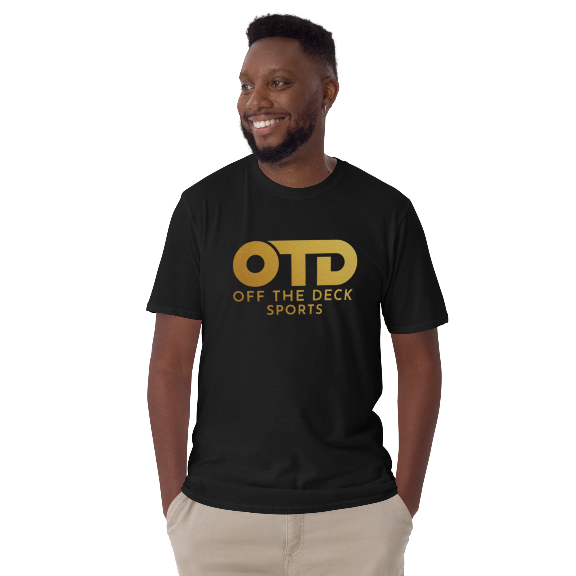 OTD Sports Gold Logo Short-Sleeve Unisex T-Shirt Image 2